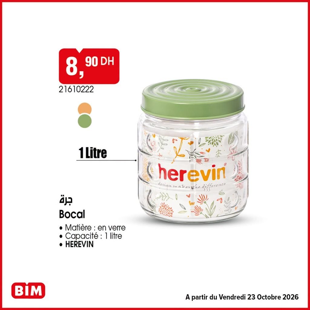 Promotion Bim vendredi 23 octobre 2026