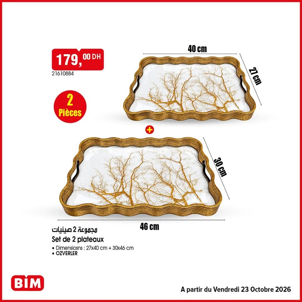 Promotion Bim vendredi 23 octobre 2026