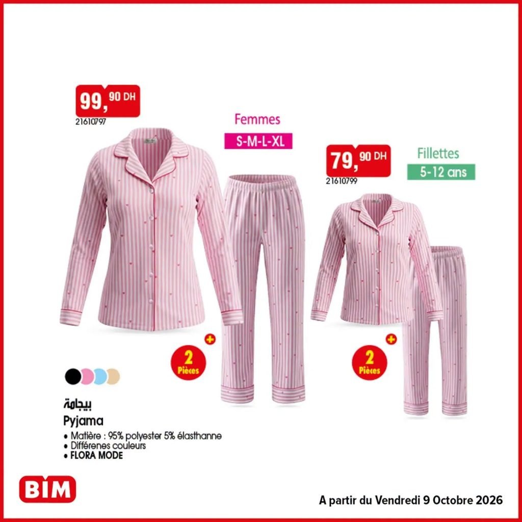 Promotion Bim vendredi 9 octobre 2026