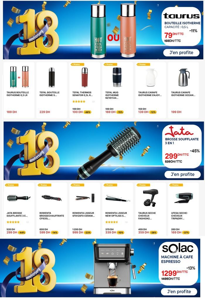 Promotion Electroplanet 18th anniversary octobre 2026